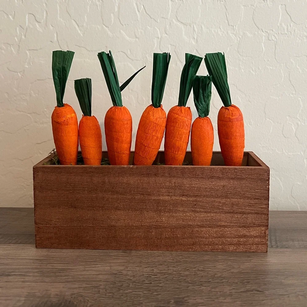 Target Bullseyes Playground Potted Carrots Easter Spring Decor